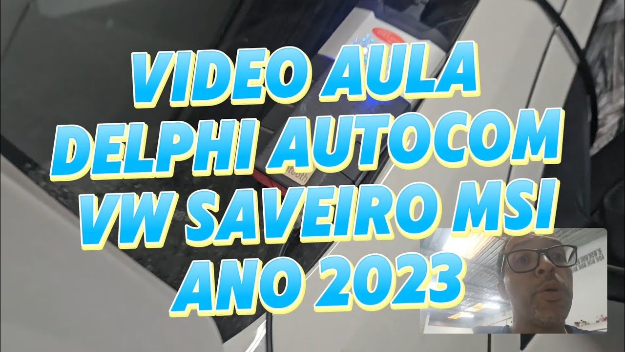 Novo Scanner Delphi Autocom 2021 Vw Saveiro Msi