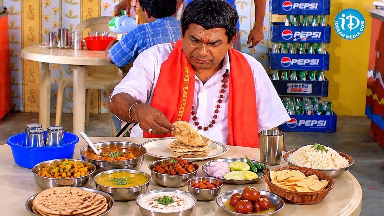 Brahmanandam Food Eating Comedy Scene | Telugu Comedy Scenes | New Telugu Movies 2026 |@iDream