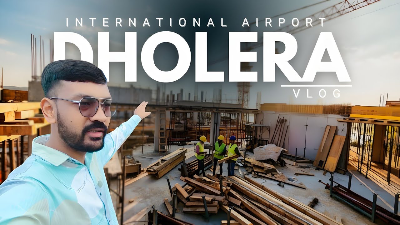 Dholera International Airport Visit | Dholera Smart City Project | Vlog 2 | Ashish Madaliya