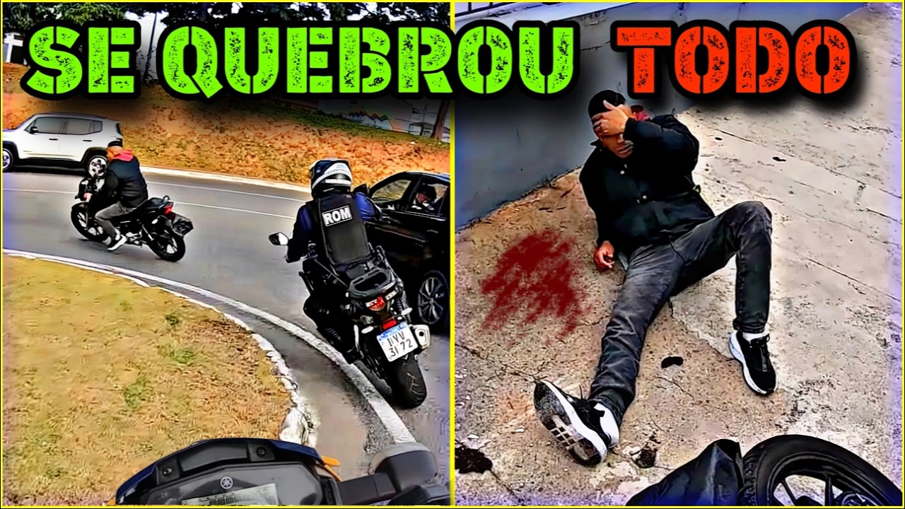 EMOCIONADO BRAÇÃO SE ARREBENTOU NA CURVA (EP.334)