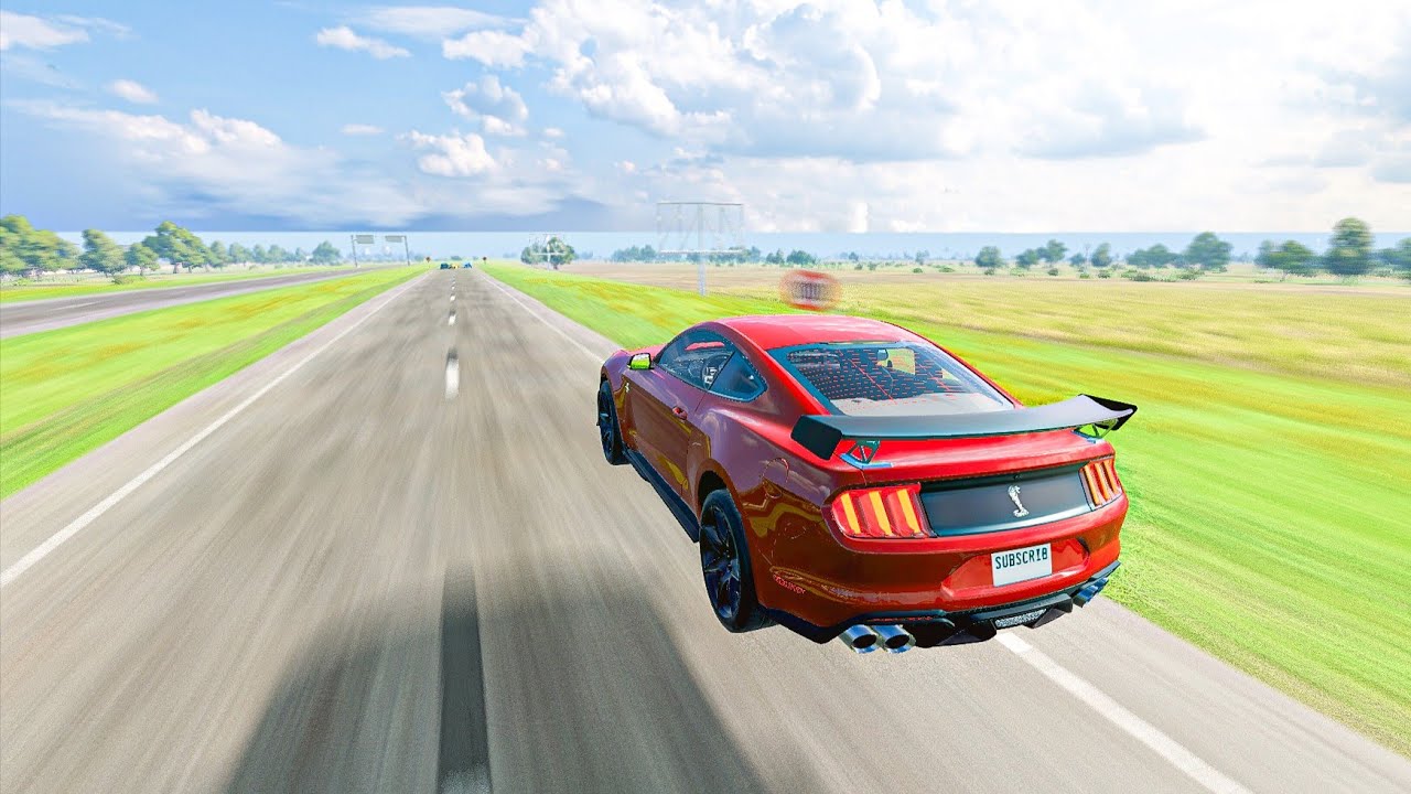 Instant 600 MPH Acceleration: Which BeamNG Car Survives! 🔥 - BeamNG Drive #63