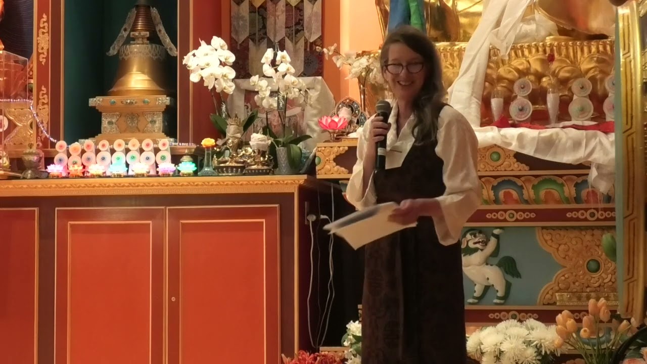 Closing Tribute to Ven  Gyatrul Rinpoche