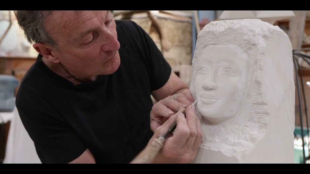 Les Mains d'Or 2023 | Laurent LETARD : Sculpture sur pierre (Empreinte de Vie)