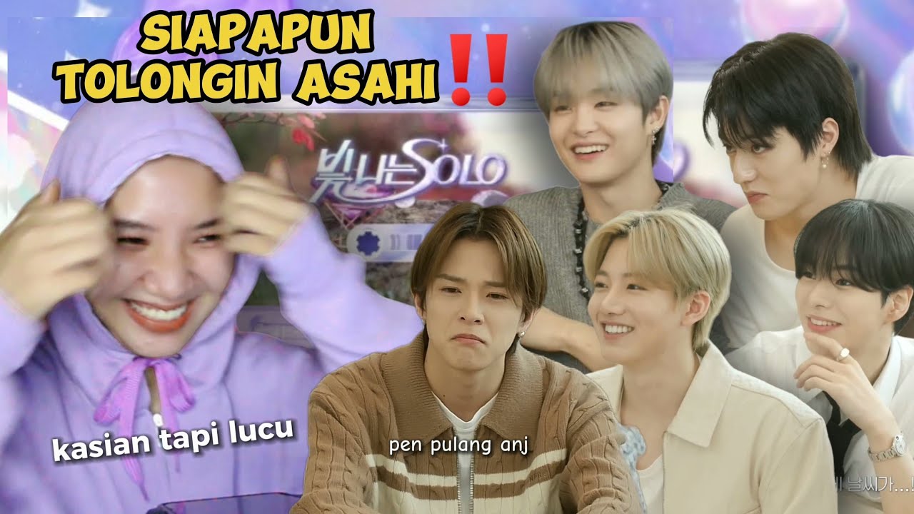 CANGGUNG BANGET ANJIR - Treasure Shining Solo EP.1 -  (REACTION)