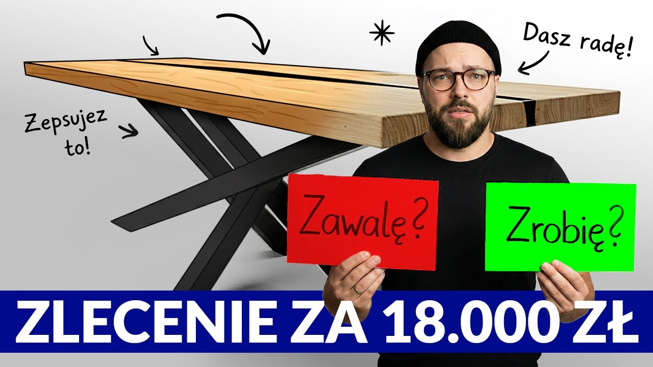 Pierwszy raz buduję stół dla klienta. Czy dam radę?