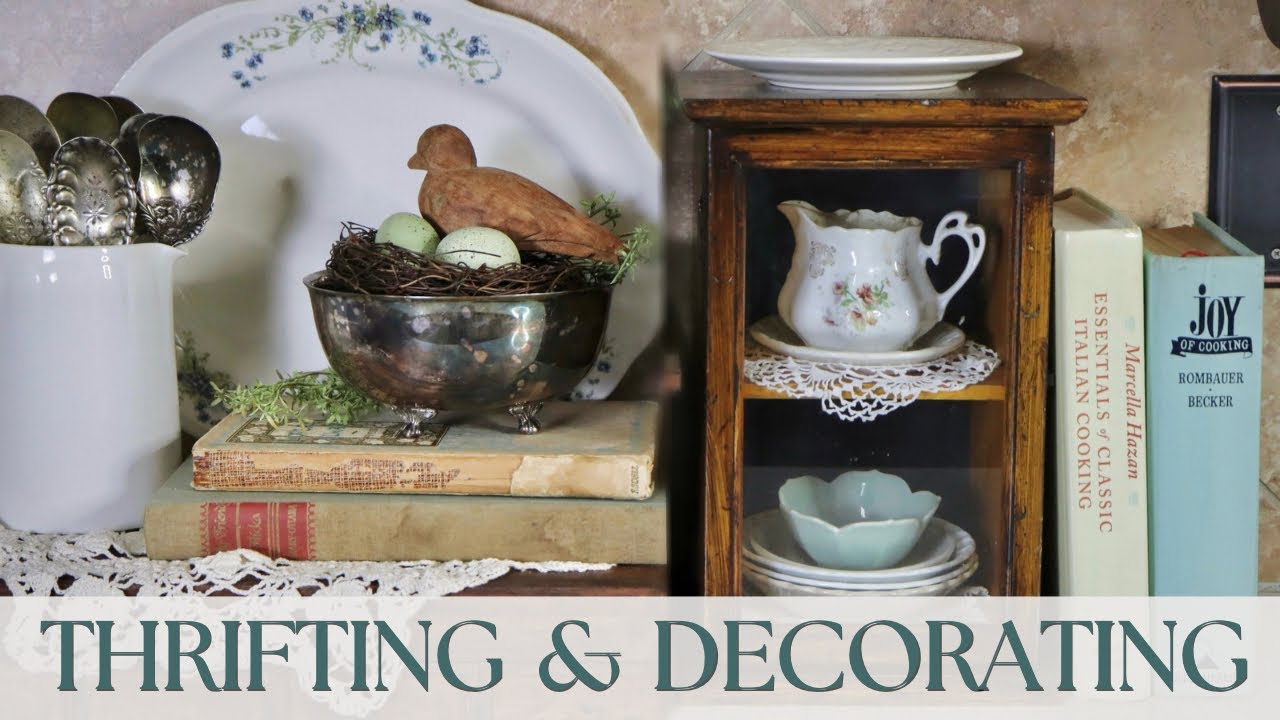 Acquisti di seconda mano e decorazione della mia casa! | Acquisti di seconda mano con me per deco...
