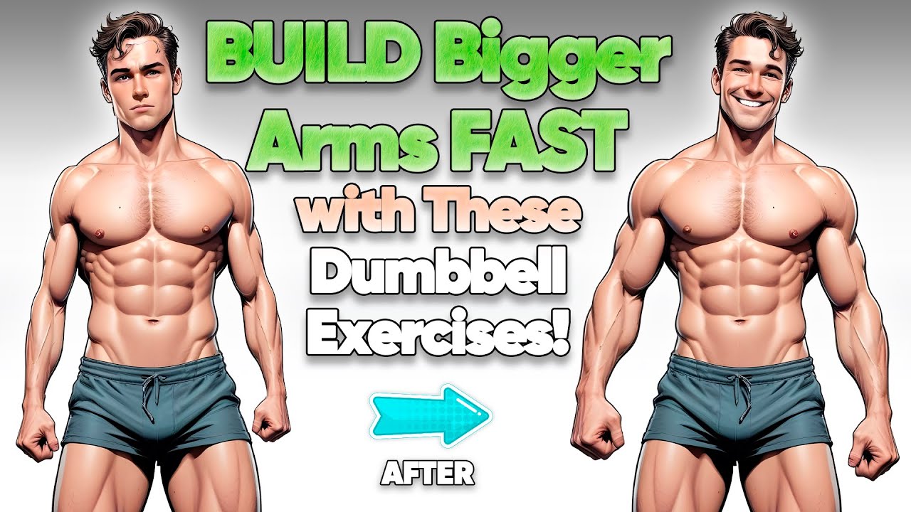 BUILD Bigger Arms FAST with These Dumbbell Exercises!