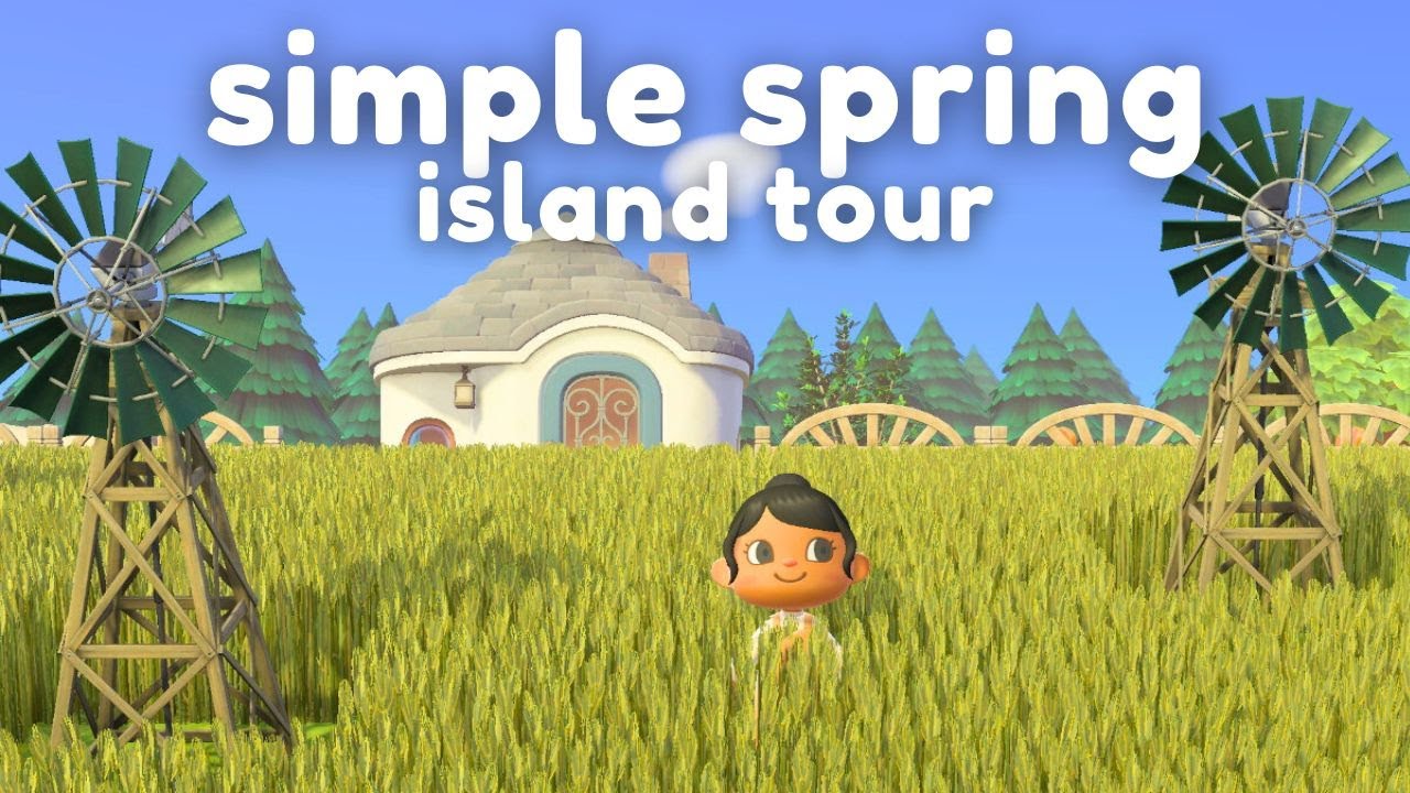 Расслабляющий весенний тур по острову в Animal Crossing: New Horizons