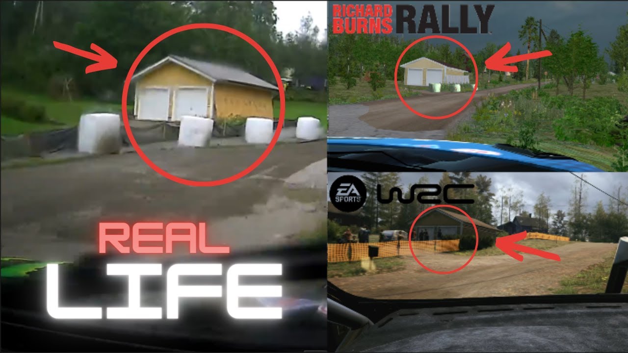 EA WRC vs Richard Burns Rally vs Real Life | SS16 Päijälä Secto Rally Finland 2023 - Solberg