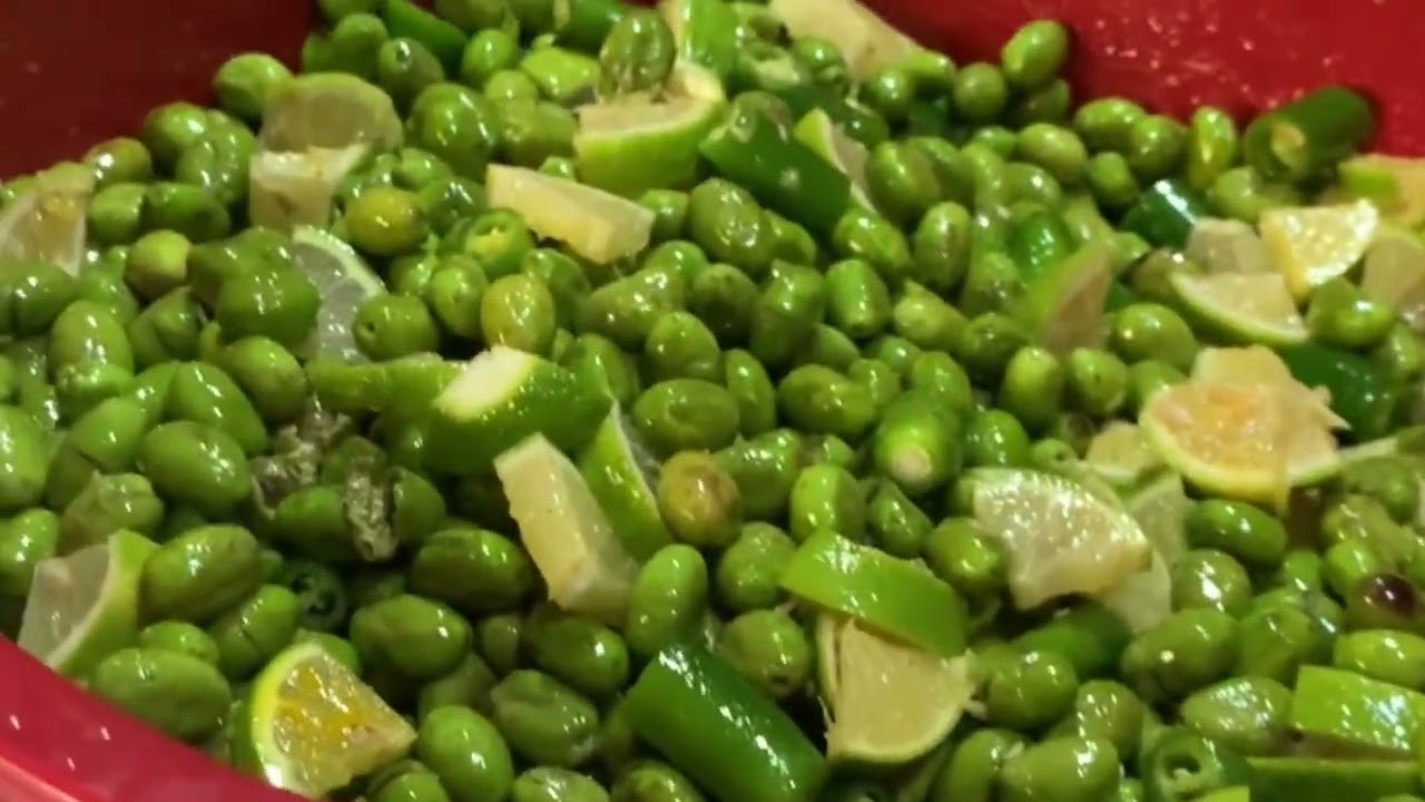 How to make/pickle olives 🫒#Palestinian olives 