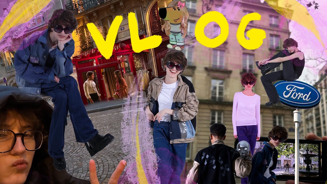 VLOG | Chill girl in Paris | Фотосессия в куртке