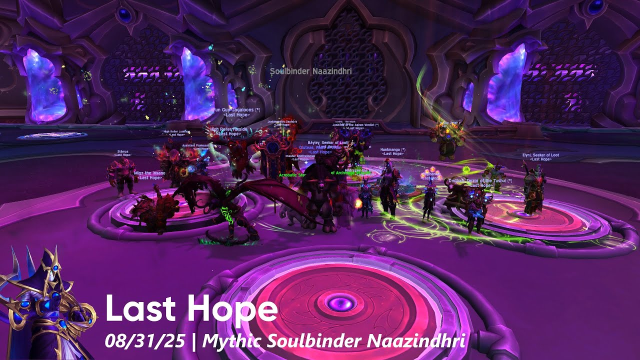 Last Hope of Illidan - Mythic Soulbinder Naazindhri - Manaforge Omega