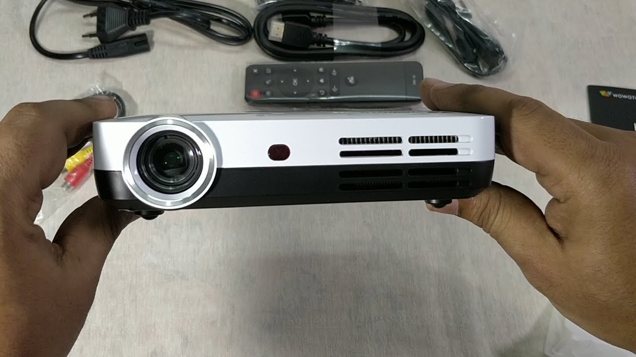 Wowoto H8 Android 3D DLP Projector - Unbox/System Overview/Video Sample - From Gearbest.com