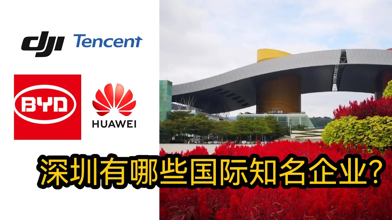 深圳有哪些国际知名企业(第一辑），帮你了解深圳的世界领先科技企业信息