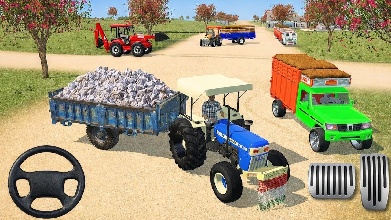 “Crazy Tractor Overload Mission Gone Wrong 😳🔥”