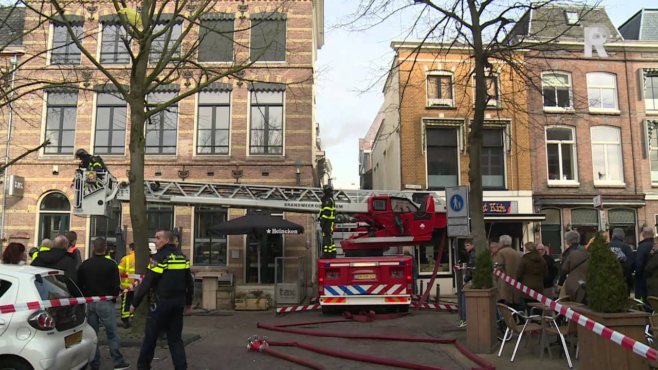Brandweermannen gewond bij brand in Gorinchem