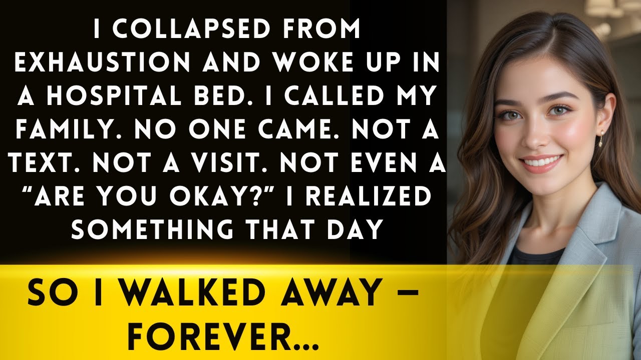 I Got Hospitalized for Exhaustion, But No One From My Family Showed Up. So I Walked Away Forever...