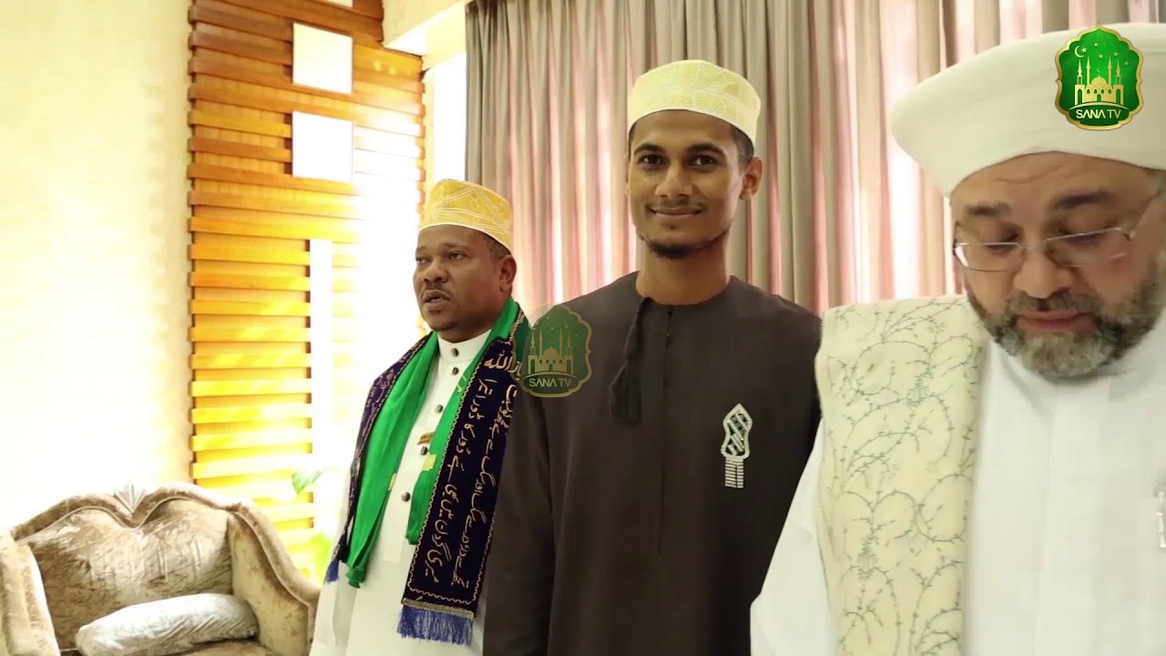 MAPOKEZI YA SHEIKH AL SAYYID AFEEFUDDIN AL JAILAANI (AIRPORT YA MWALIMU NYERERE (VIP TERMINAL))