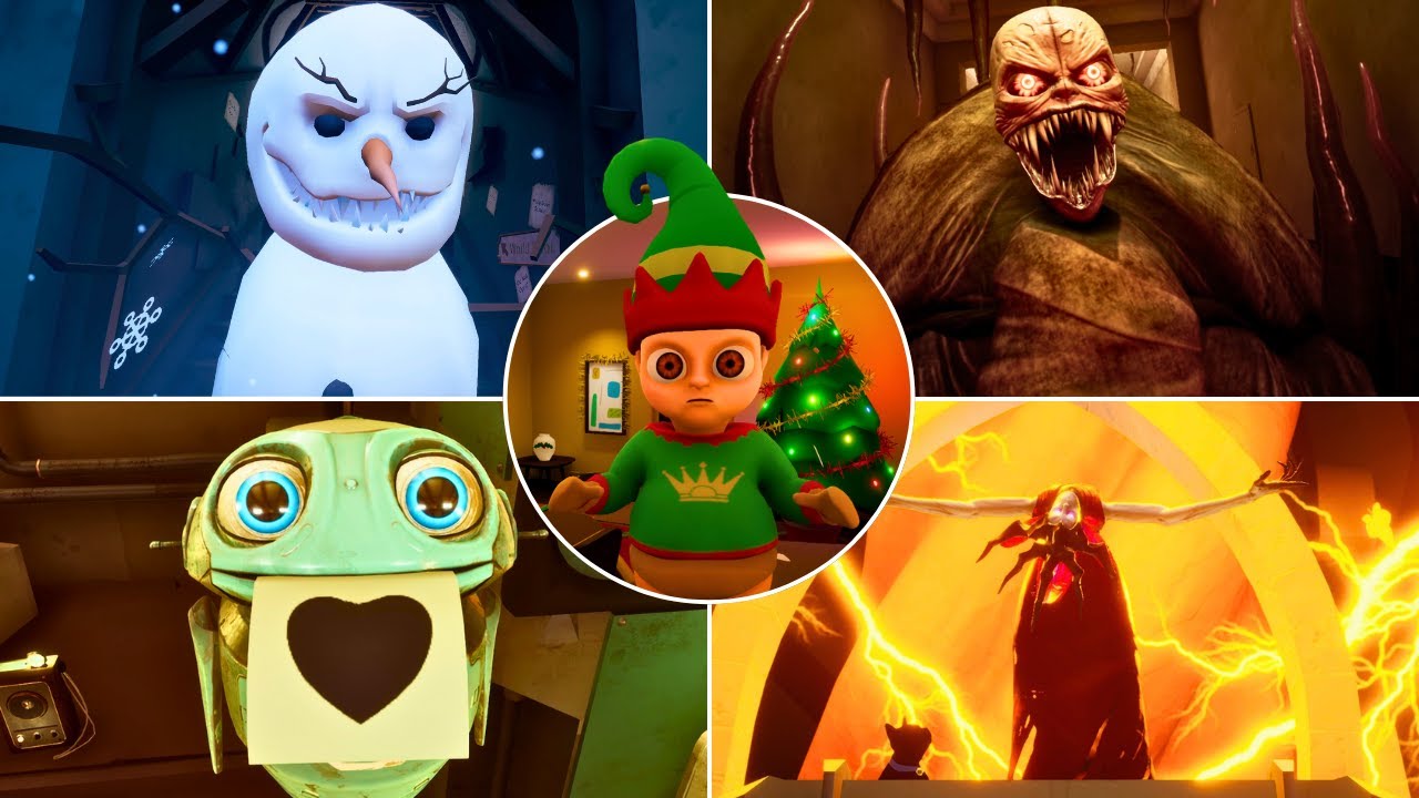 The Baby in Yellow: Christmas Chapter Update + ALL Chapters & ALL Endings - Full Game Walkthrough