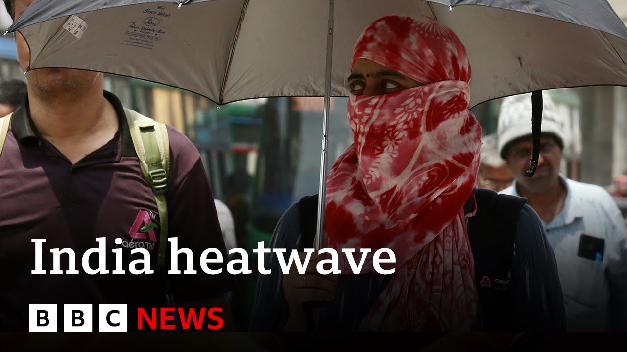 India election: How fierce heatwave is impacting voter turnout | BBC News