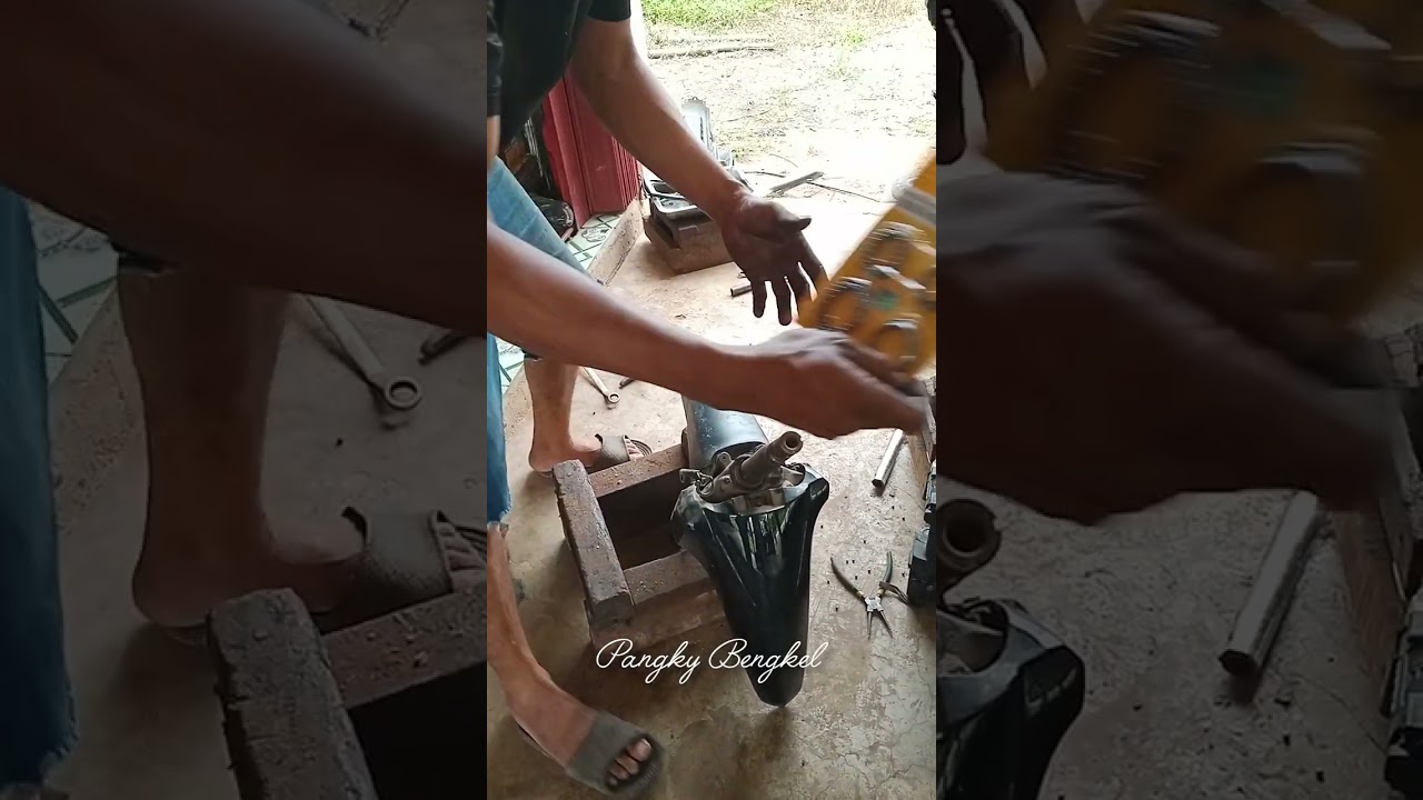 Cara pasang komster stang motor Honda penyebab stang keras #tips  #tutorial 
