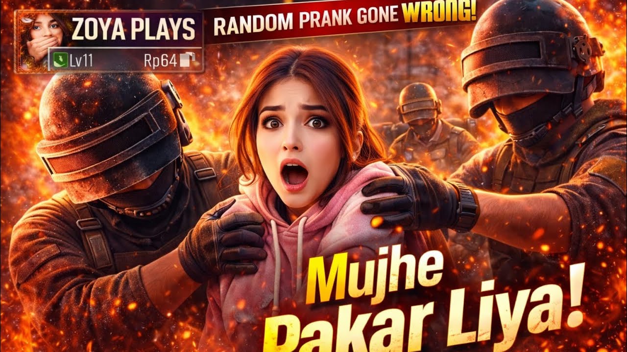 Random Players Ko Prank Kiya 😈 Lekin Mujhe Pakar Liya 😱 | PUBG Mobile Funny Moment
