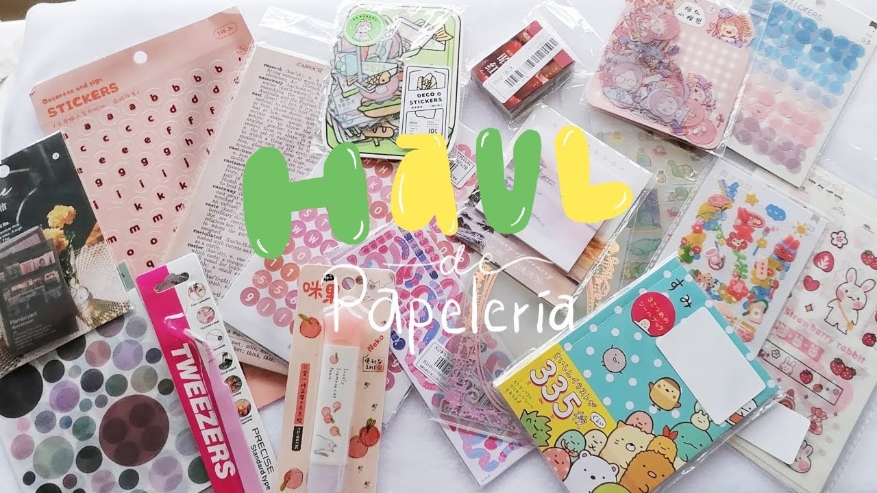 ✨Otro Haul de  Papelería de SHEIN ✨