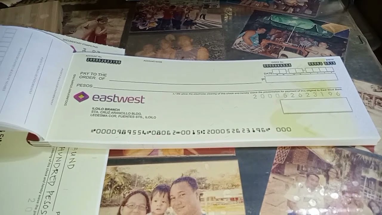 Opening of checking account for housing loan in Bellavita iloilo, paano mag fill out ng  tseke?