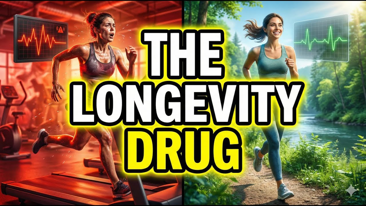 Why Slow Jogging Is Better Than HIIT For Longevity (Zone 2 Cardio) | Science Explained