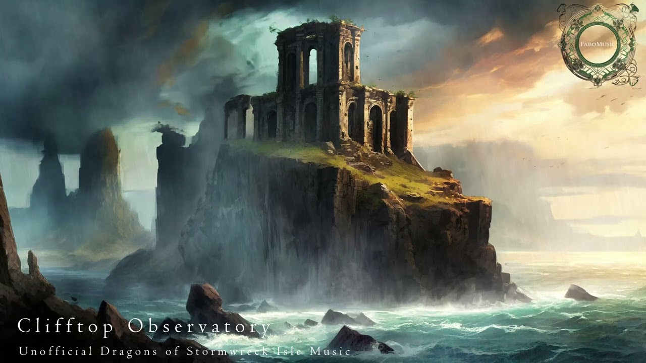 Clifftop Observatory | Unofficial Dragons of Stormwreck Isle | Loop | D&D Mystery/Ambient Music