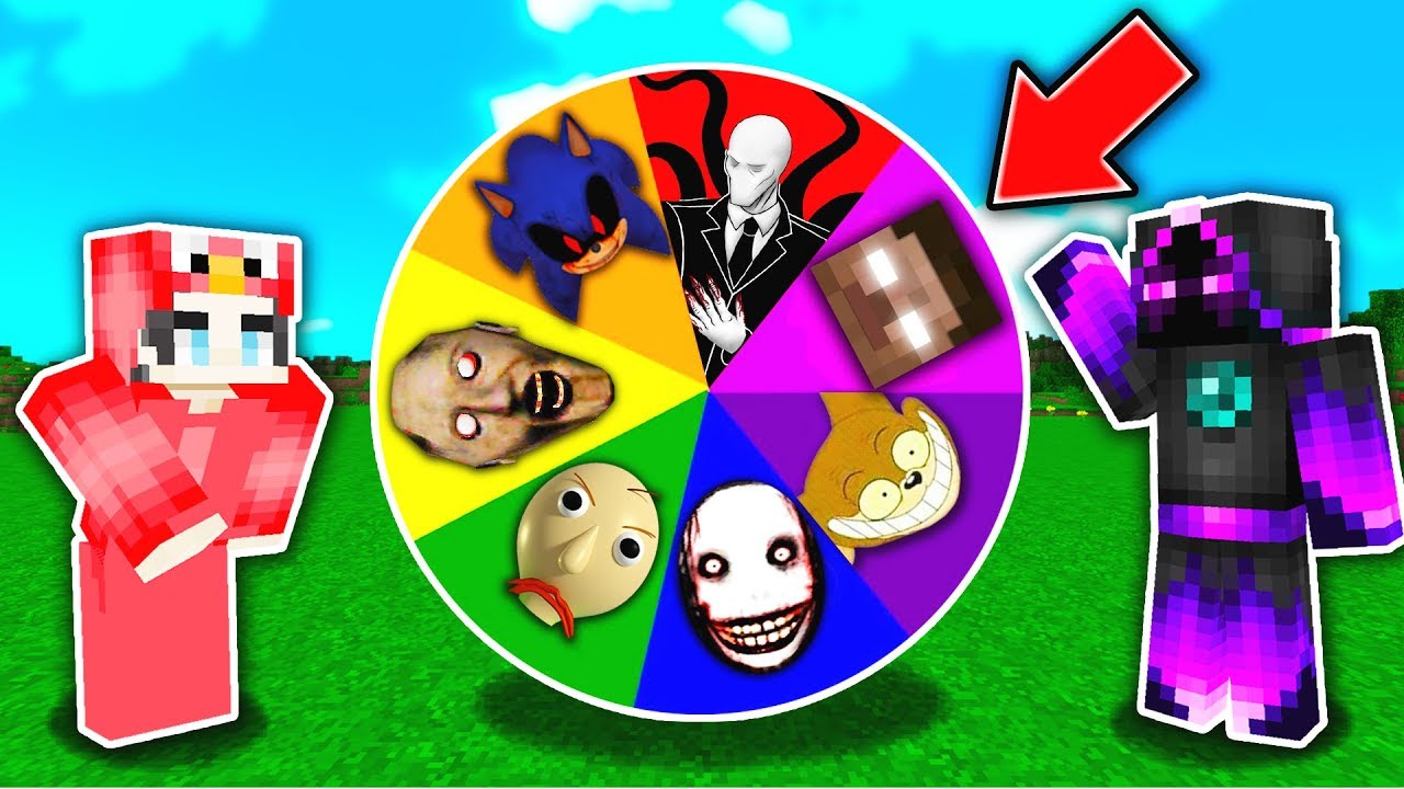 THỬ THÁCH VÒNG QUAY CREEPY PASTA TRONG MINECRAFT*CÙNG JAKI