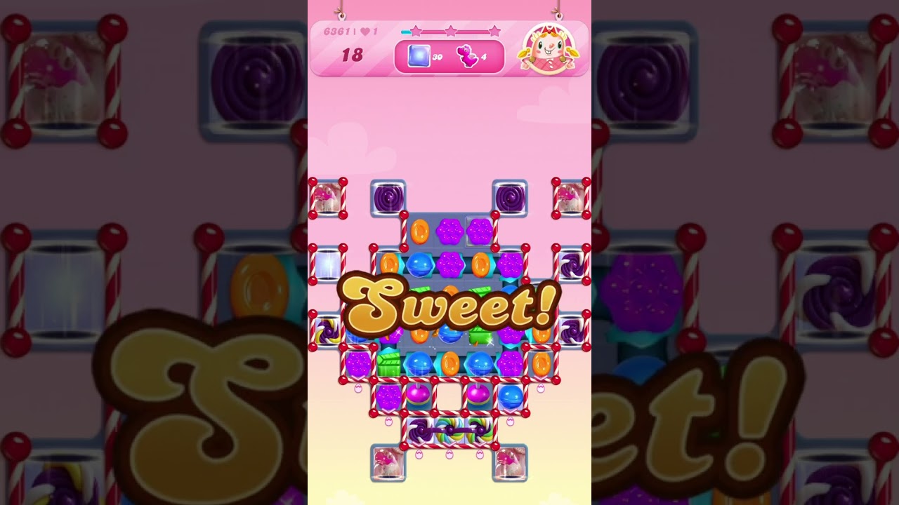 Candy Crush Saga Level 6361| No Boosters