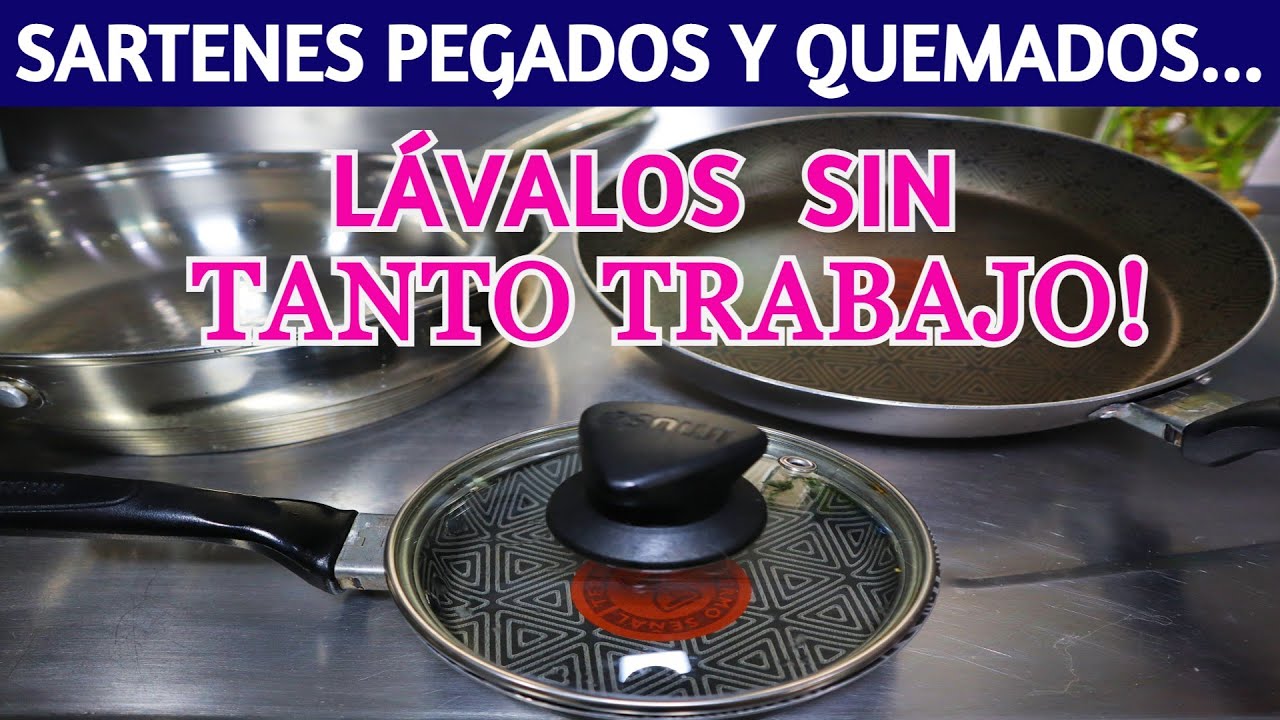 SARTENES ANTIADHERENTE cómo hacer para que duren MUCHAS GENERACIONES!