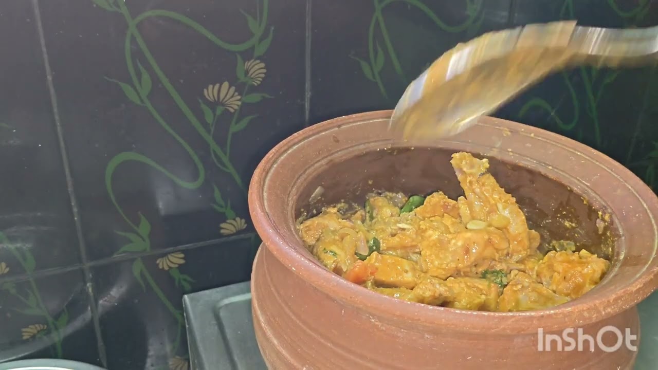 కుండా చికెన్ కర్రీ , గోంగూర.కుక్కర్  పలావు💕🤤🍛
