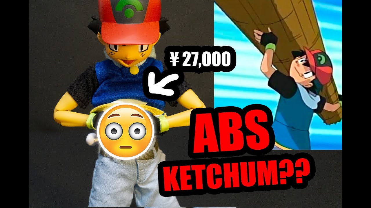 I spent 27,000 yen on this RIPPED Ash Ketchum Doll