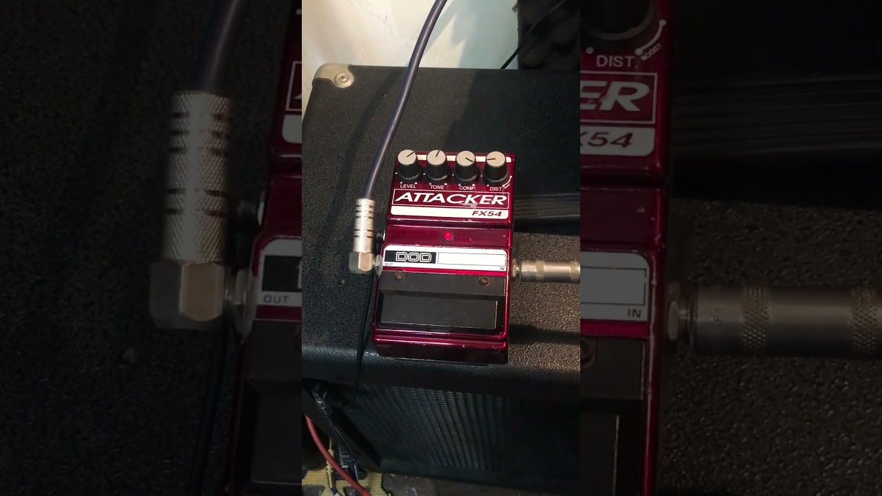 DOD FX-54 Attacker pedal #guitar effect pedal
