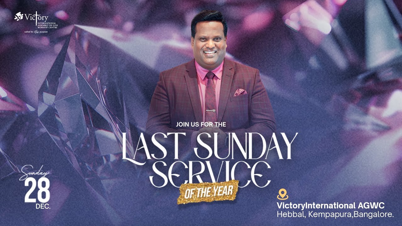 🔴 🅻🅸🆅🅴 28th  Dec 2025 | Last Sunday of the year 1st Service | Rev. Dr. Ravi Mani