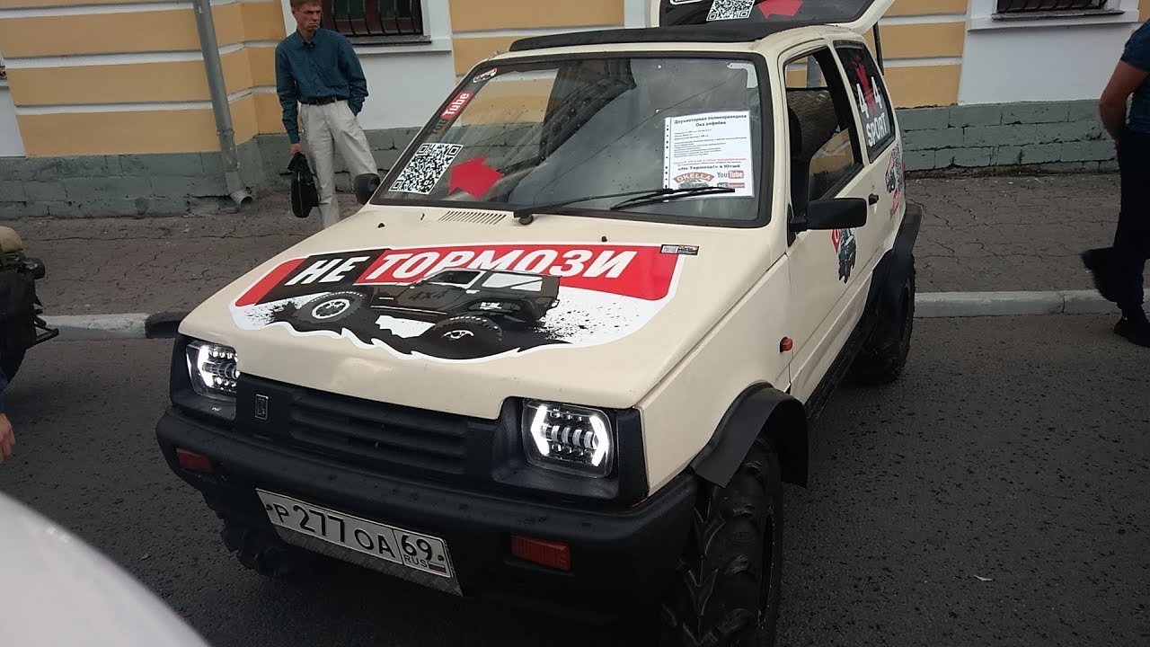 ОКА с 2-умя МОТОРАМИ и ПОЛНЫМ ПРИВОДОМ !