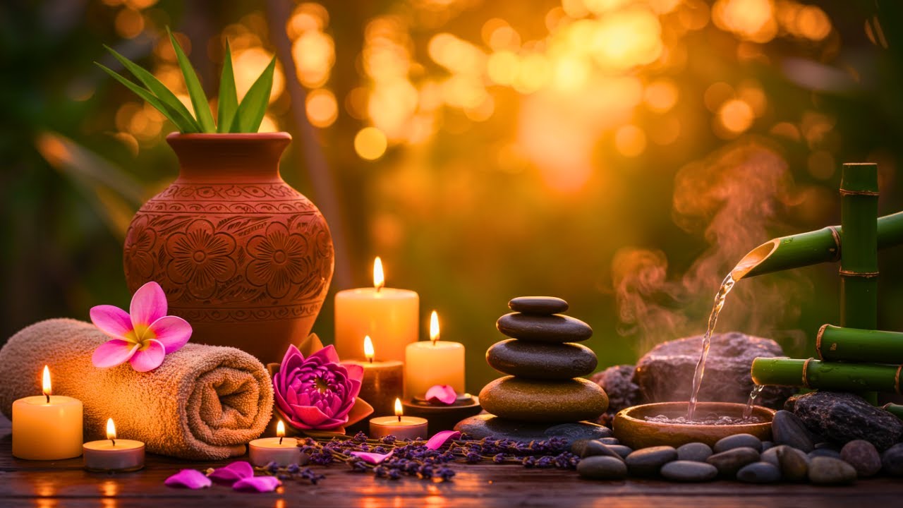 Healing Music with Gentle Water Sounds 🌿 Calming Sounds for Deep Sleep & Meditation