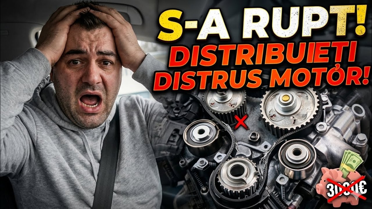 Schimbă distribuția la timp evită schimbarea motorului 