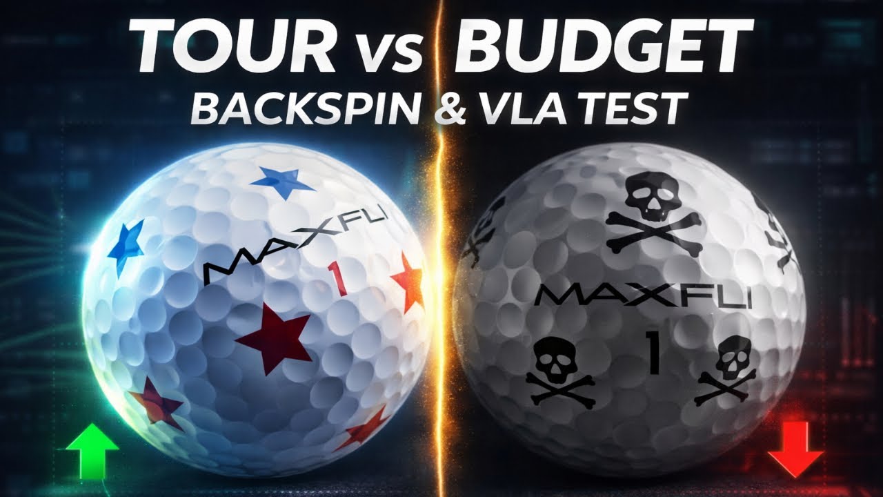 Уровень тура против бюджета? Maxfli Tour X против TriFli Backspin & VLA Test