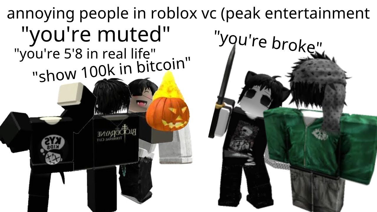 раздражающие люди в roblox VC (пик)