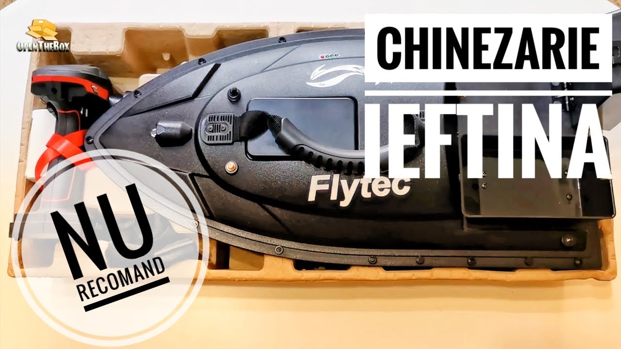 NU RECOMAND ! Navomodel plantat  Flytec V500 50cm (UNBOXING & CLOSE-UP)