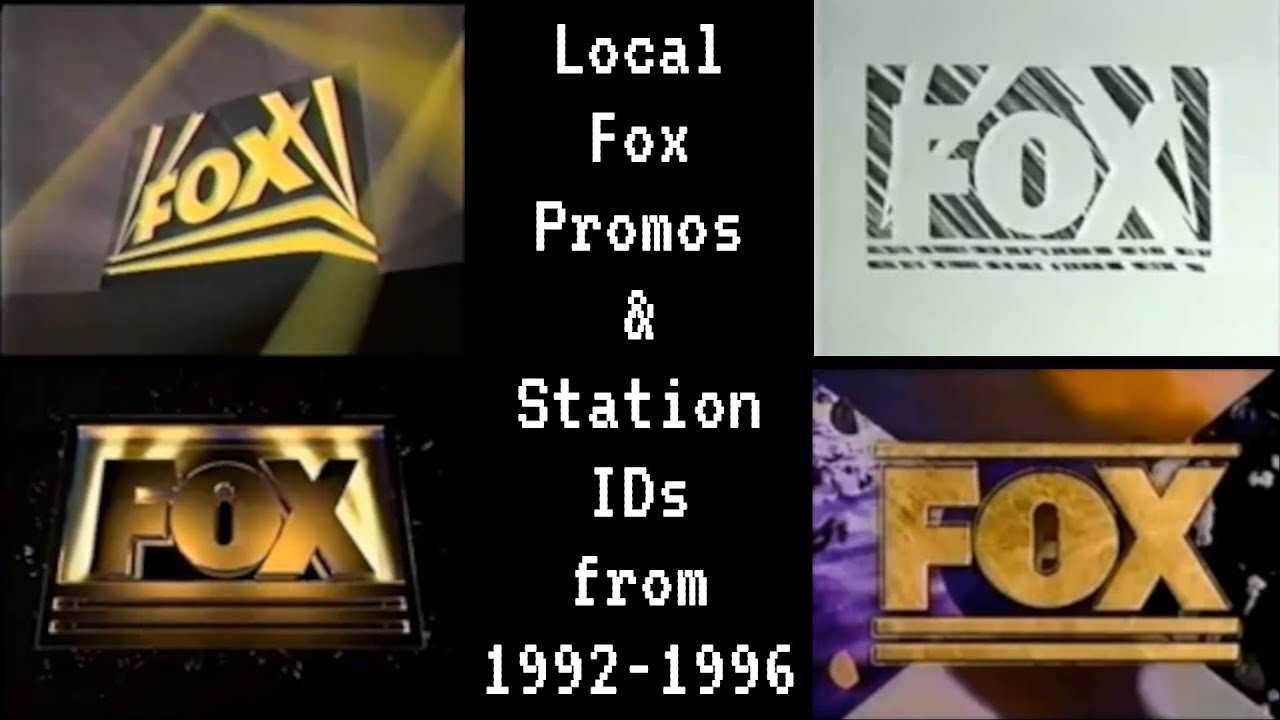 Local Fox Promos and Station IDs From 1992-1996