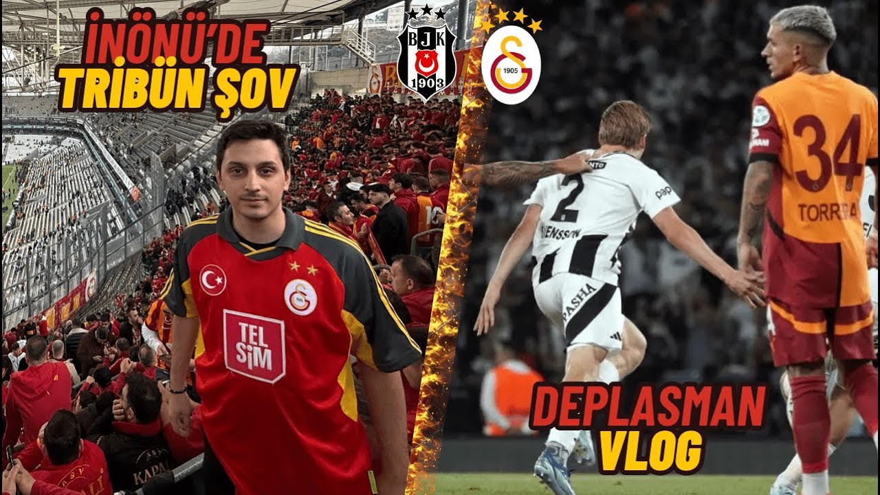 SAHADA KAYBETTİK TRİBÜNDE KAZANDIK ! BEŞİKTAŞ 2-1 GALATASARAY DEPLASMAN VLOG ! KARTALI YASIN KOLLADI