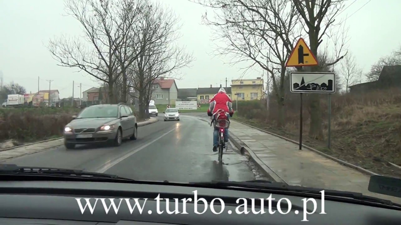 ARKUSZ Ruch drogowy Pozycja 16 - WYPRZEDZANIE - egzamin praktyczny WORD Łódź,Sieradz z OSK TURBO