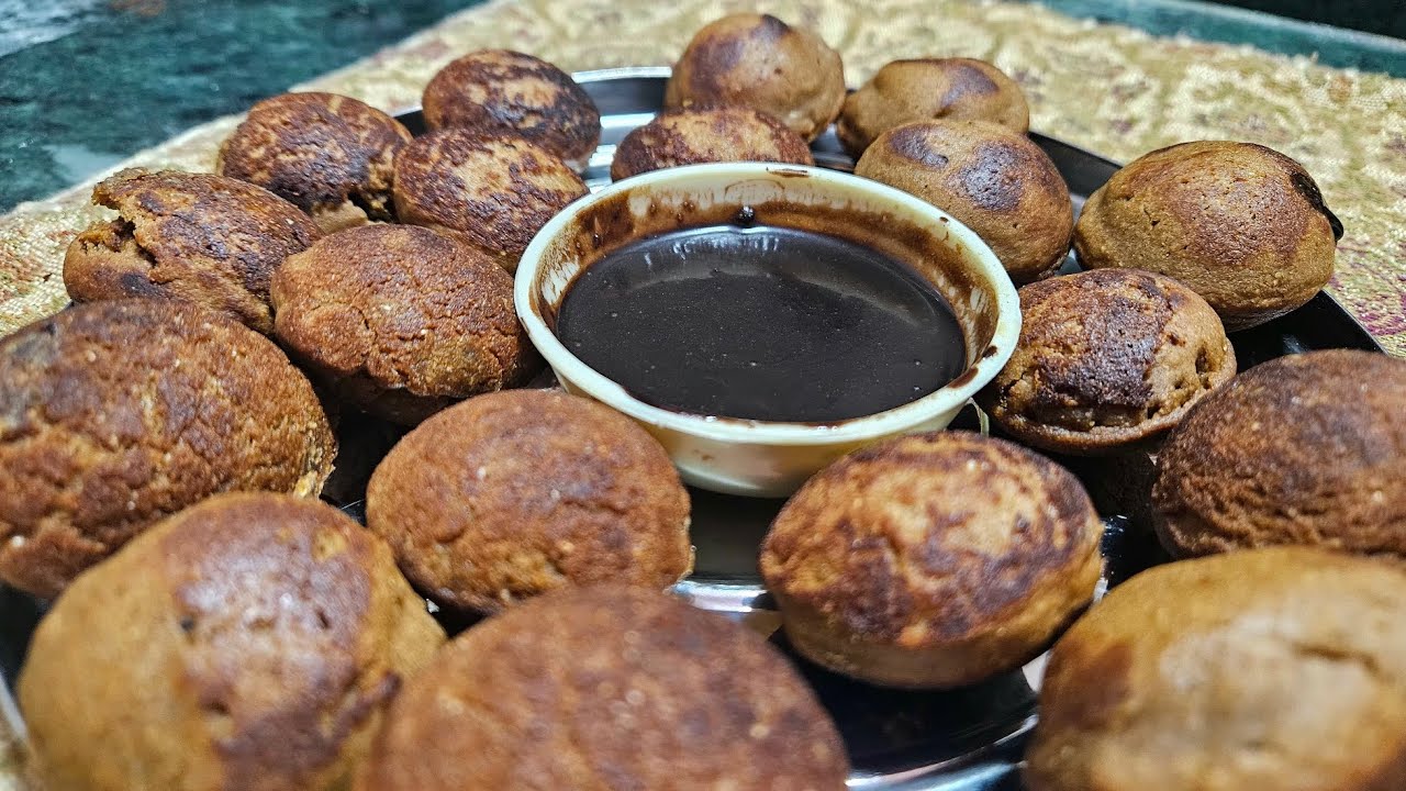 हेल्थी जुवार चोकोलेट अप्पे । Healthy Jowar Chocolate Appe 