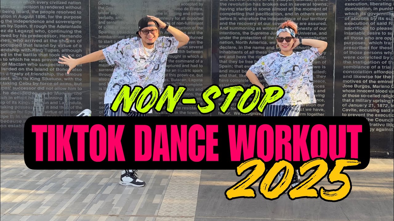 NON-STOP TIKTOK DANCE WORKOUT 2025 l Dance Trends l Dance workout l Zumba