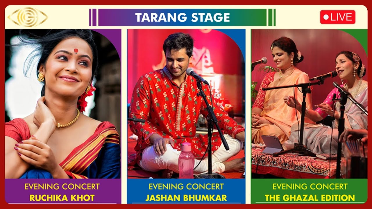 Tarang Stage Evening Concert | Ruchika Khot, Jashan Bhumkar & The Ghazal Edition
