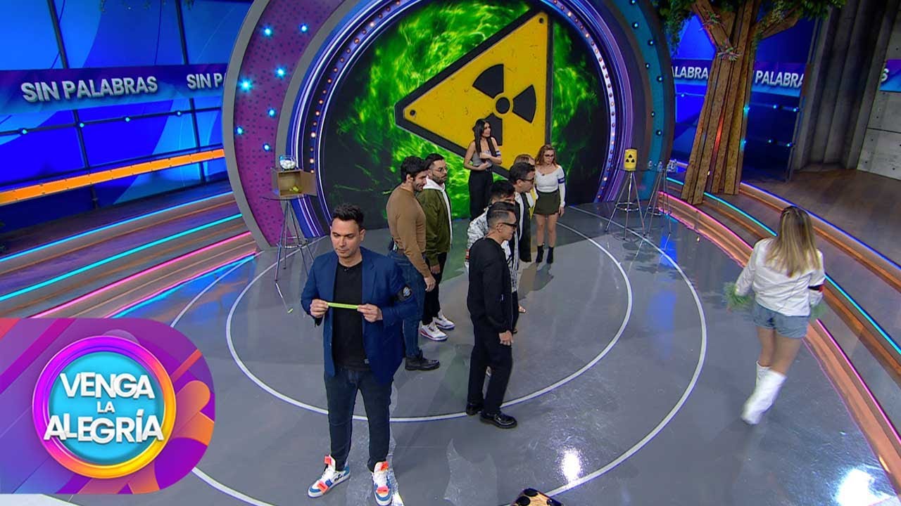 ¡El dado nos puso a sudar al final del día en el Sin Palabras! | Venga La Alegría